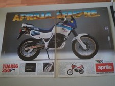 advertising Pubblicità 1987 MOTO APRILIA TUAREG WIND 350
