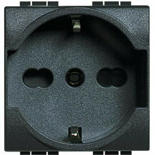 Presa schuko nero bticino - presa,