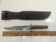 11" ANTIQUE BOWIE KNIFE  John