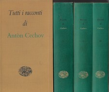 Tutti i racconti di Anton Cechov (tre volumi in cofanetto) - Einaudi 1958