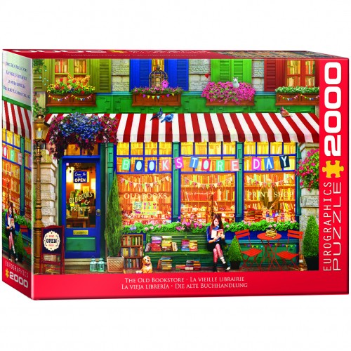 Puzzle vecchia libreria - la,
