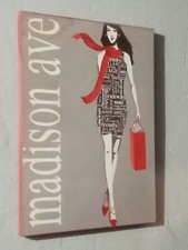 Quadro stampa donna  fashion shopping new york 