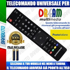 TELECOMANDO UNIVERSALE DREAM BOX CLICCA IL TUO MODELLO LO RICEVERAI GIA PRONTO