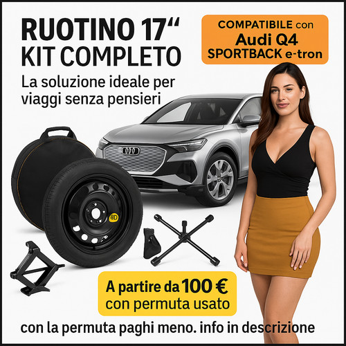 Kit ruotino scorta audi - di,