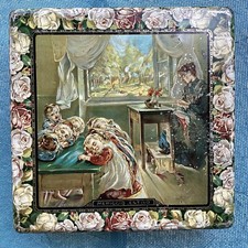 SCATOLA LATTA Litografata BISCOTTI DELTA M.A. GATTI TORINO - tin Box Collezione