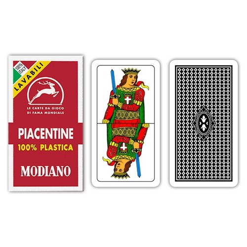 Carte piacentine 100 plastica - 100%,