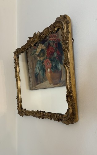 Coppia antichi specchi - coppia,