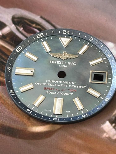B10 caliber breitling dial - b10,