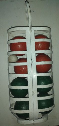 Gioco bocce con - gioco, custodia