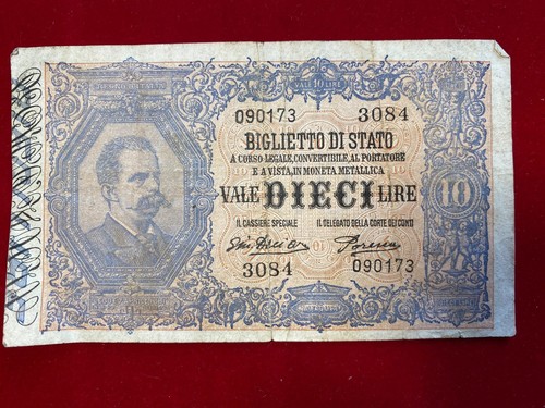 9191 italie 10 - dieci, lire