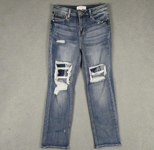 Jeans risen donna dritto - jeans,