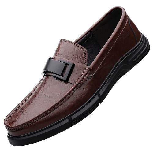 Mocassini uomo vernice - in,