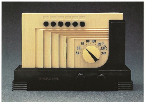 Cartolina radio philco - cartolina, "philco