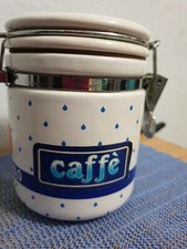 GRANAROLO BARATTOLO ERMETICO PORTA ZUCCHERO THE' CAFFÈ CACAO VINTAGE PORCELLANA 
