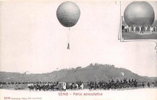 2538) ROMA FORTE TIBURTINO PARCO AEROSTATICO CARRIAGGI E AEROSTATO IN VOLO.