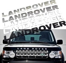 Scritta Logo per Land Rover H4