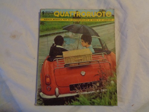 Quattroruote settembre 1961 - settembre,