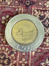 1991 Italy 500 Lire