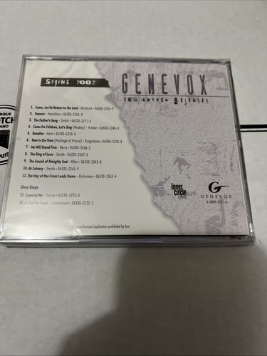 Genevox spring 2002 - , cd
