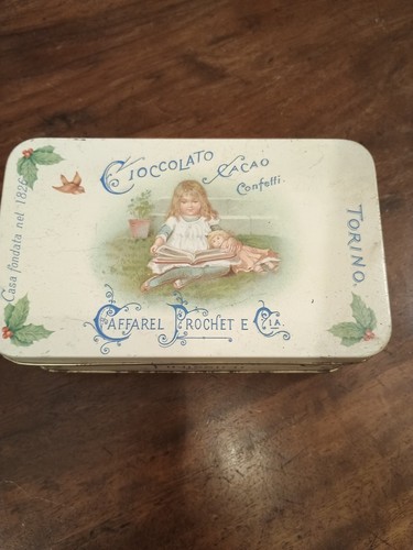 Scatola latta vintage - scatola,