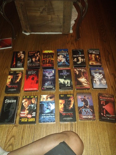 Vhs horror thriller suspense - vhs,