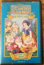VHS - WALT DISNEY - CANTA CON