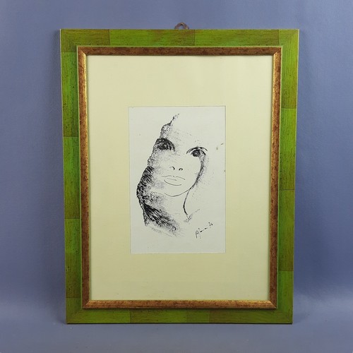 Quadro tecnica mista viso - quadro,