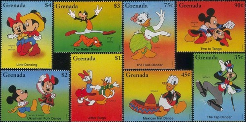Grenada 1996 disney - grenada,