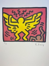KEITH HARING COA poster stampa