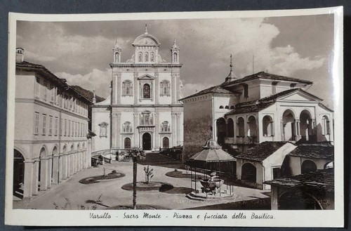 Cartollina varallo sacro - varallo,