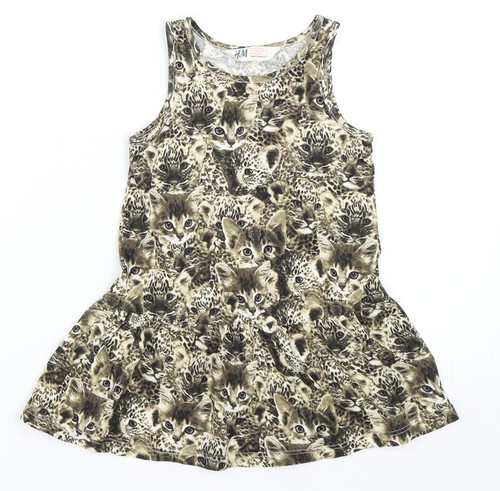 Vestito gatto bambina - h&m,