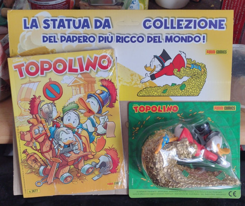 Statuetta zio paperone - statuetta,