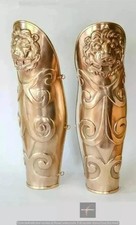 Costume medievale greco romano centurione greco greco protezione gambe/protez...