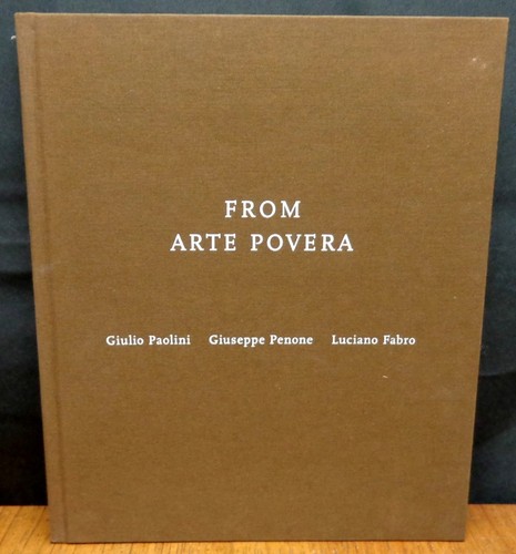 From arte povera giulio - povera,