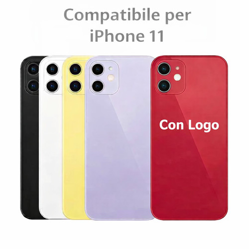 Vetro scocca posteriore iphone - posteriore,
