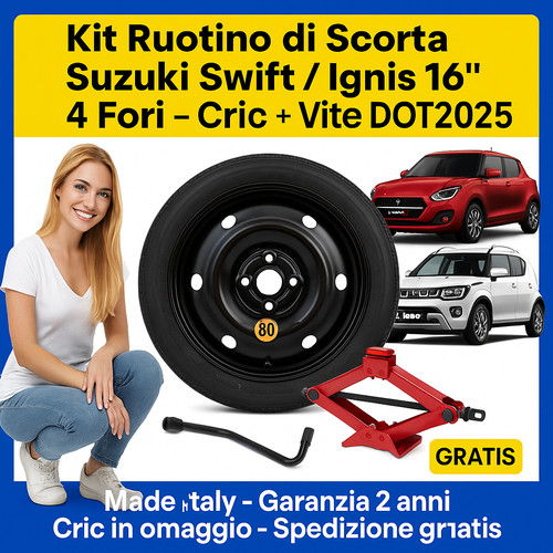 Ruotino scorta suzuki - ruotino,