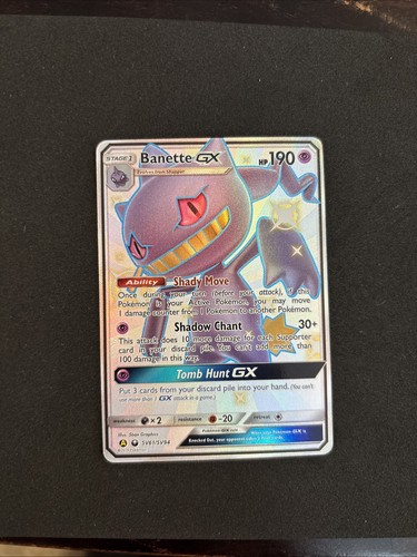 Pokemon tcg banette hidden - gx,