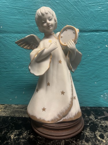 Music box porcellana vintage - music,