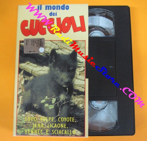 Vhs film mondo dei cuccioli - il,