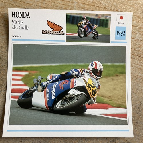Honda 500 nsr - 500, criville