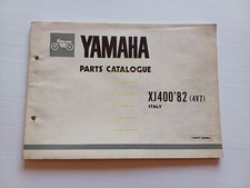 Yamaha XJ 400 4V7 1982 catalogo ricambi originale spare parts catalogue