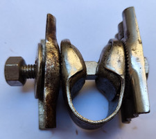 VECCHIA SELLA CASTELLO ACCIAIO CROMATO PER RUSCELLI SELLE 2 FILI ATTACCO SELLA