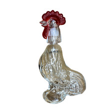 Vintage 750ml Rooster Glass