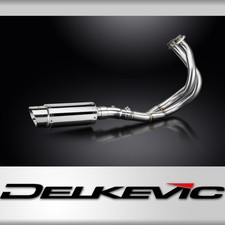 Silenziatore tondo inox scarico completo 2-1 200mm Kawasaki Z650RS Z650 RS 2022-23