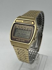 Orologio da polso Casio Melody Musical Alarm H104G oro RETRO -VINTAGE 1990- TESTATO✅
