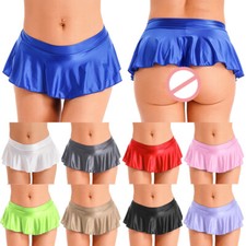 Mini gonna plissettata donna