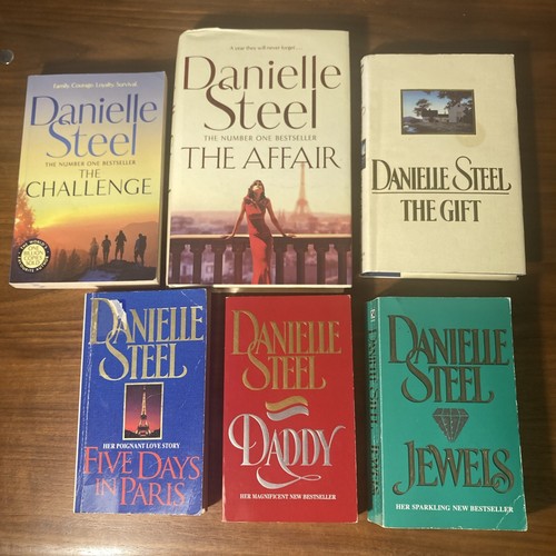 Danielle steel books hb - x6, hb/pb