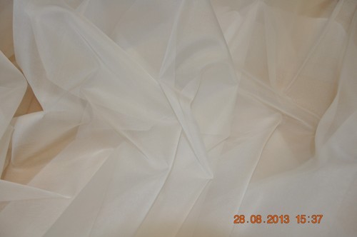 Organza seta bianca - organza,