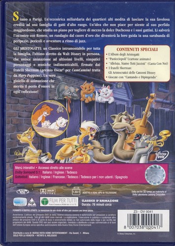 Gli aristogatti dvd film - gli,