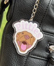 Portachiavi cane Pitbull -